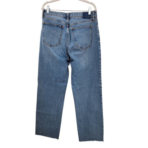 New NWOT Abercrombie & Fitch Curve Love The 90's Relaxed Jeans High Rise 31 12 L - Picture 5 of 10